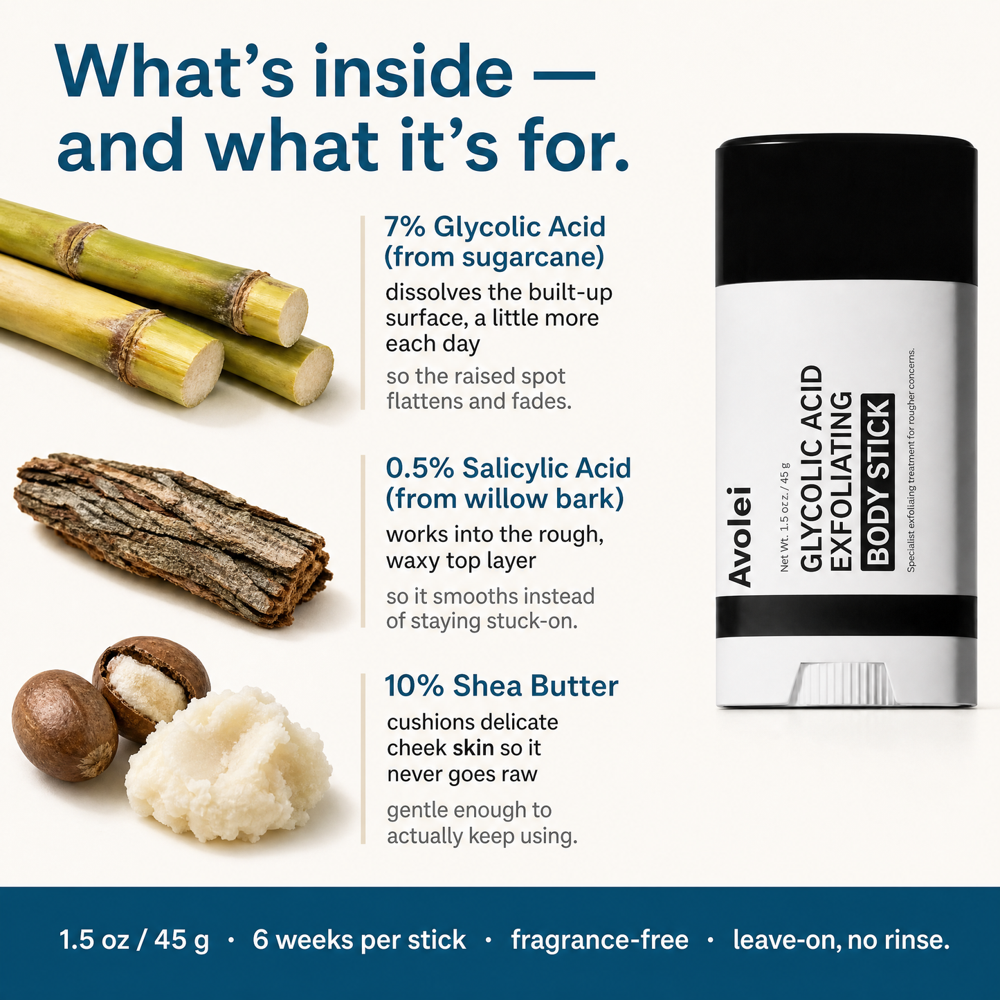 Avolei Bare Glycolic Acid For Facial SK